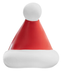 Mock up Santa Claus hat