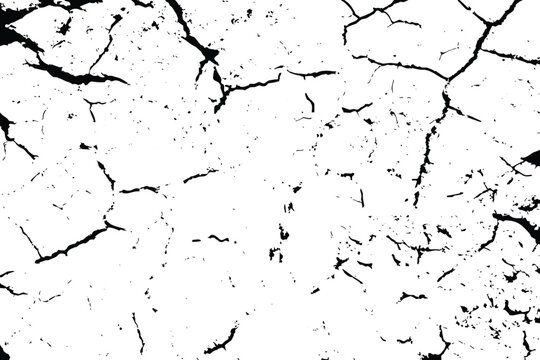 cracked concrete scribble effect texture vector perfect for urban design. cribble effect, old wall background crack vector, grunge texture, Fractured texture ground. Vector illustration.