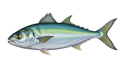 Isolated Mackeral on Display an Underwater Predator Animal Seafood Ocean Fishing Fish Image