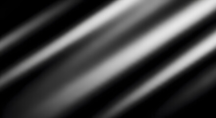 Fototapeta premium Abstract diagonal light streaks across dark textured surface soft focus digital art