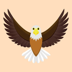  eagle flying illustration, majestic eagle wallpaper, bird fly art, wildlife eagle poster, freedom bird wallpaper, nature bird vector, strong eagle flying, wings spread eagle, majestic bird art, wild 
