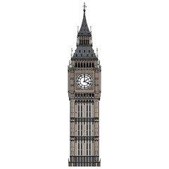 Iconic Big Ben Clock Tower London Landmark