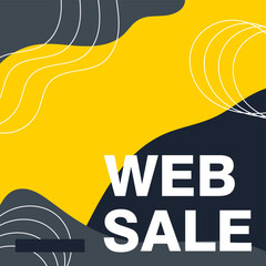 abstract web banner for social media.vector ilustration background abstract 