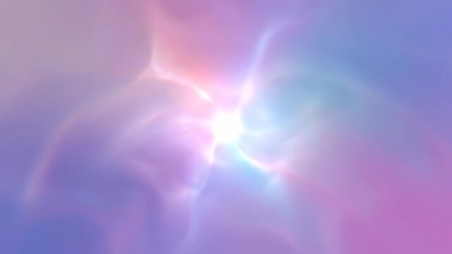 Radiant Light Burst - A radiant burst of white light pierces through a soft gradient of pastel colors, creating an ethereal and dreamlike effect.