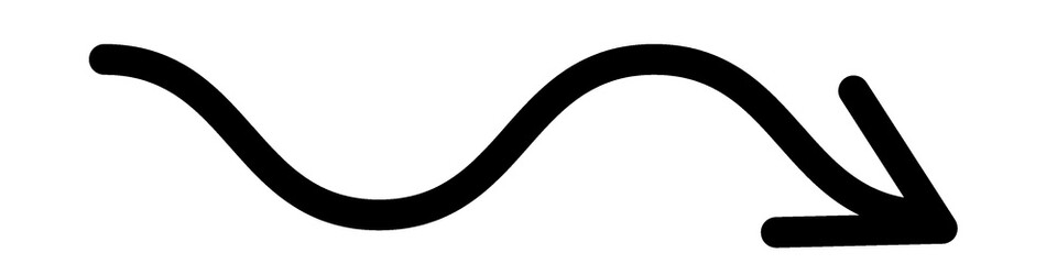 Upward Arrow Chart PNG – Business Growth and Financial Success Icon