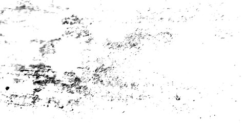 Obraz premium Scratch cracked vintage dusty Splat background. Grunge wall and black and white Dark noise granules Black grainy texture isolated on white background. 