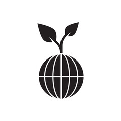 Solid Earth Sprouting Plant