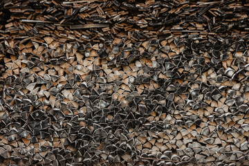 bees on a wooden background, firewood, firewood neatly stacked, wood stacked, firewood for kindling, bundle of firewood