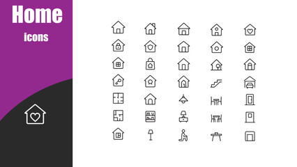Home icons