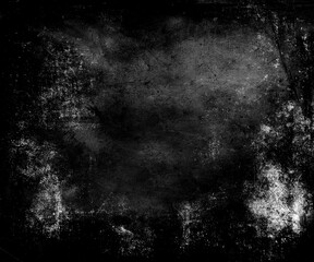Grunge dark scratched background, old wall, scary horror texture