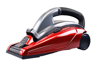Red portable carpet cleaner for home and auto detailing