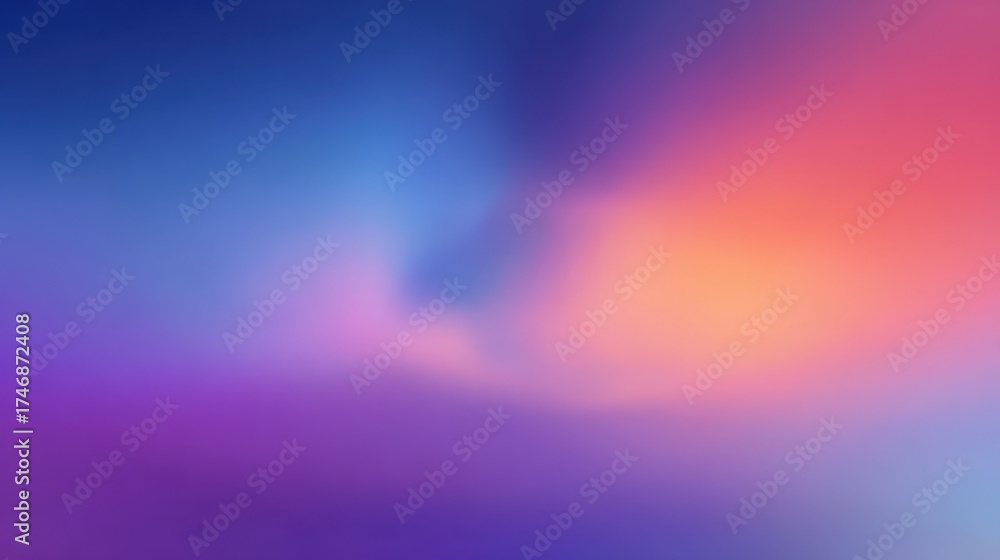 Canvas Prints soft gradient background in beautiful abstract blurry style