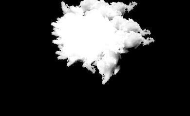 Bright white cloud wisps descending against a stark black canvas expressing movement and form Cloud, fog, Alfabet © PNG Stock