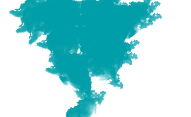 Abstract teal and cyan swirls cloud formation against a stark black backdrop mystical and energetic Cloud, fog, Alfabet