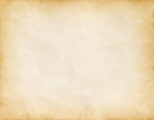 A close-up shot features a textured, aged piece of paper. The parchment-like appearance suggests age, use, and wear. The edges exhibit darker hues