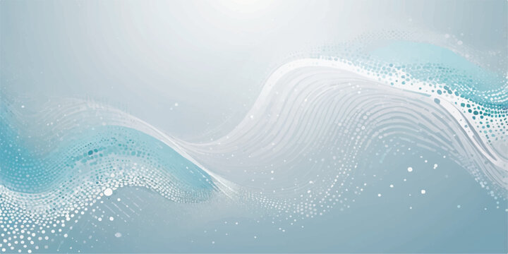 Abstract blue water background with ocean waves and clear liquid texture like underwater sea ice surface