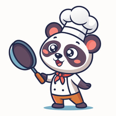 panda with a big smile