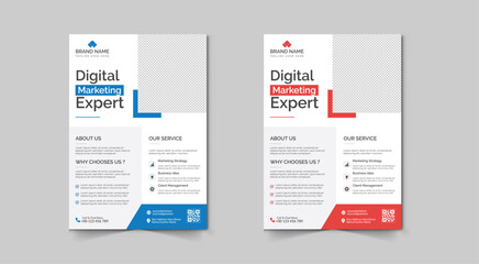 Creative Corporate & Business Flyer Brochure Template Design, abstract business flyer, vector template design. Brochure design, cover, annual report, poster, flyer