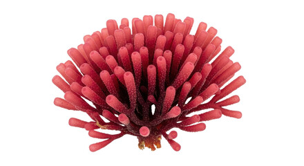 Isolated Red Seaweed, Marine Organism, Plant, Algae, Underwater Specimen, Rhodophyta, Branching © Johanna