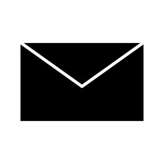  letter icon white on background