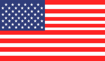 Fototapeta premium flag of usa Vector image for banner Us flag