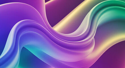 Fluid Abstract Background with Vibrant Gradient Colors for Modern Design Trends