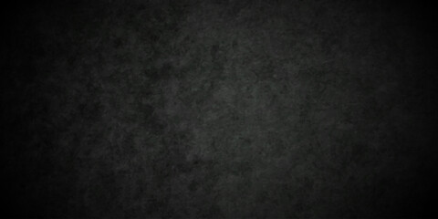 Fototapeta premium Black texture chalk board and black board. Texture abstract black charcoal wall Stone concrete grungy backdrop background. dark grey black slate texture background.