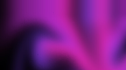 Textured Background Gradient Purple and Black Colors with Grainy Effect and Spotting