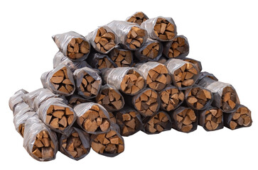 A large number of firewood