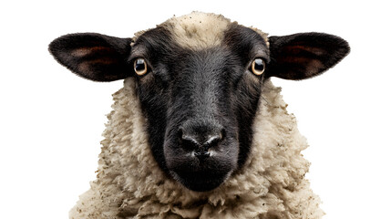 Naklejka premium Sheep png , Isolated Background