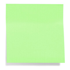 Green Sticky Note