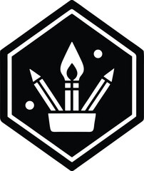 Art Class vector icon.