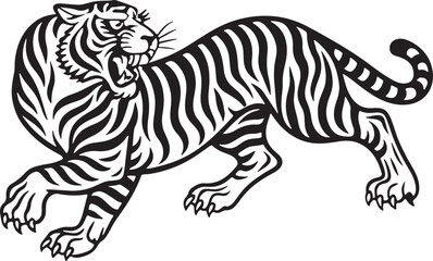 Japanese Tiger Tattoo