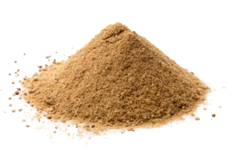 Heap of Brown Sugar Granules