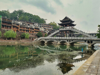 Fenghuang Ancient Town is one of the most important tourist attractions in Hunan, China, which was listed on the UNESCO world heritage list in 2008.
