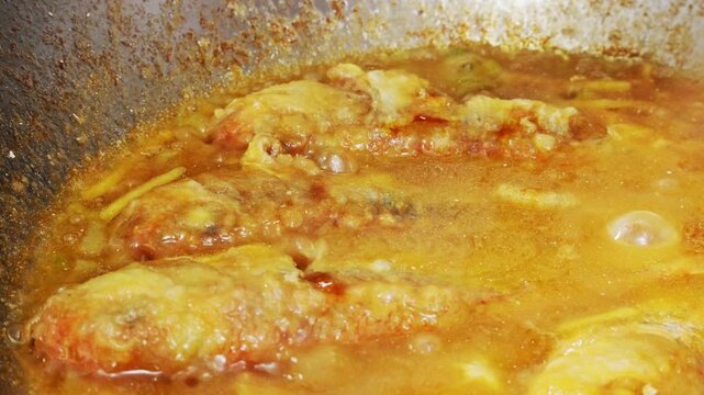 Special Chinese Dish: Braised Golden Threadfin