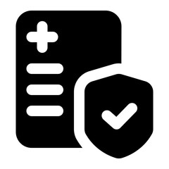 Obraz premium insurance icon for illustration