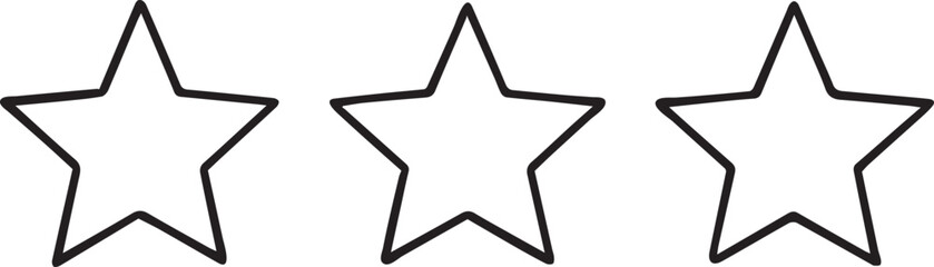 Simple Star Outline Icon