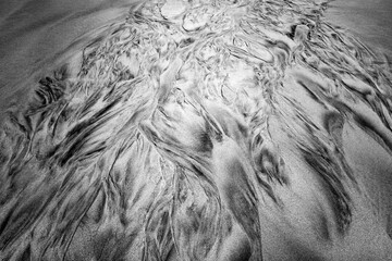 Tidal Creek Sandy Beach Water