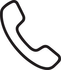Phone Call Award Line Icon
