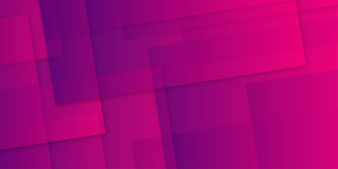 Fototapeta premium Abstract modern pink, purple pattern geometric luxury gradient line background random square shape design. 3d shadow effects, modern design template background. layered geometric triangle shapes.