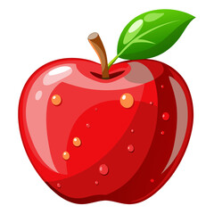 Realistic Apple Vector