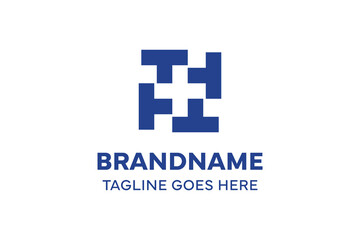 Obraz premium Letter TTTT Medical Cross Logo, symbolizing health, care, and professionalism