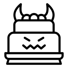 cake icon vector