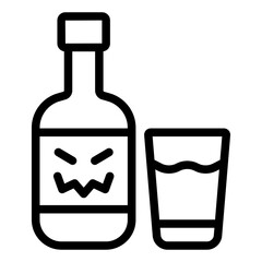 Obraz premium drink icon vector