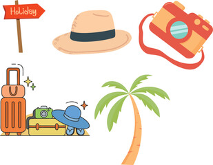 A Holiday Stuff Vector 