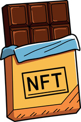 Chocolate Bar NFT - Digital Art