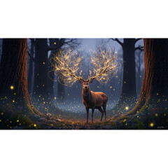 Abstract Blue Fire Flame With Smoke And Light On Dark Background