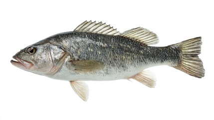 Naklejka premium Fresh, whole fish, perfect for seafood stock photography.