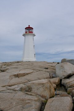 A light house on the Atlantic Ocean